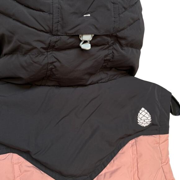 Stio Womens Pink Woodson 650 Fill Goose Down Feather Hooded Puffer Vest size S - Picture 11 of 16